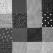 monochrome  retro patchwork fabric vierkanten leggings