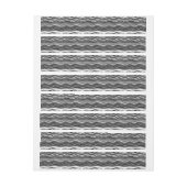 Monochrome rimpelpatroon (Vel)