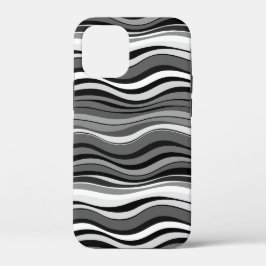 Monochrome rimpelpatroon Case-Mate iPhone case