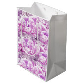 Monochrome roze, gemengde Bouquet, middelgrote Gif Medium Cadeauzakje (Achterkant Gekanteld)