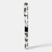 Monochrome schedels Case-Mate iPhone case (Achterkant / Links)