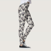 Monochrome schedels leggings (Rechts)