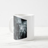 Monochrome Schoonheid Koffiemok (Voorkant links)