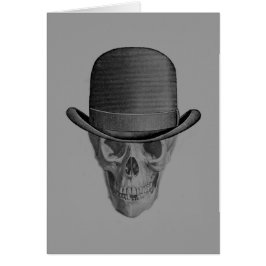 Monochrome Skull Derby Hoed