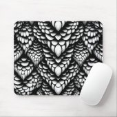 Monochrome Slangenschub Muismat (Met muis)