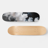 Monochrome Smoke Cloud Skateboard (Horizontaal)