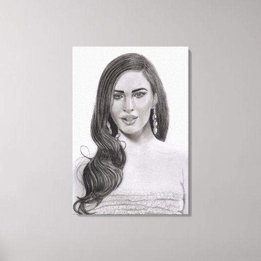 Monochrome Soul Canvas Afdruk (Voorkant)