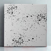 Monochrome splash – keramische Tegels Tegeltje