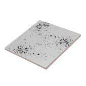 Monochrome splash – keramische Tegels Tegeltje (Zijkant)