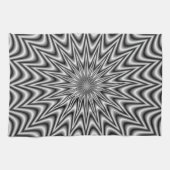 Monochrome Star Kitchen Towel Theedoek (Horizontaal)