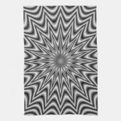 Monochrome Star Kitchen Towel Theedoek (Verticaal)
