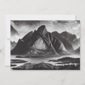 Monochrome stenen muur met ruwe bergtextuur kaart (Voorkant)
