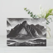 Monochrome stenen muur met ruwe bergtextuur kaart (Staand voorkant)