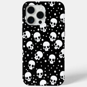 Monochrome stip van de polka iPhone 15 pro max hoesje