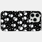 Monochrome stip van de polka Case-Mate iPhone case (Achterkant (horizontaal))