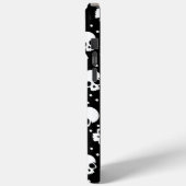 Monochrome stip van de polka Case-Mate iPhone case (Achterkant / Links)