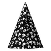 Monochrome stip van de polka feesthoedjes (Achterkant)