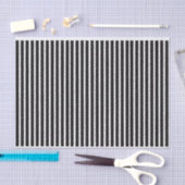 Monochrome Stripe Tissue Paper Gift Wrap Tissuepapier (Craft)