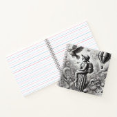 "Monochrome surrealisme Collectie" Notitieboek (Binnen)