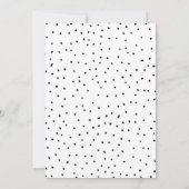 Monochrome tijdschrift Style Custom Photo Wedding Kaart (Achterkant)