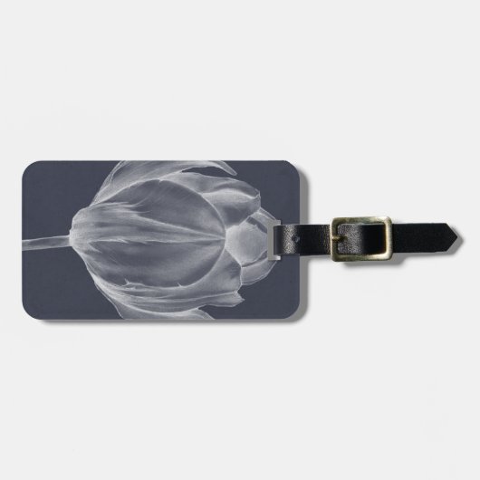 Monochrome Tulip I Bagagelabel (Voorkant horizontaal)
