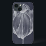 Monochrome Tulip I iPhone 13 Hoesje<br><div class="desc">Floral</div>