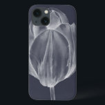 Monochrome Tulip I iPhone 13 Hoesje<br><div class="desc">Floral</div>