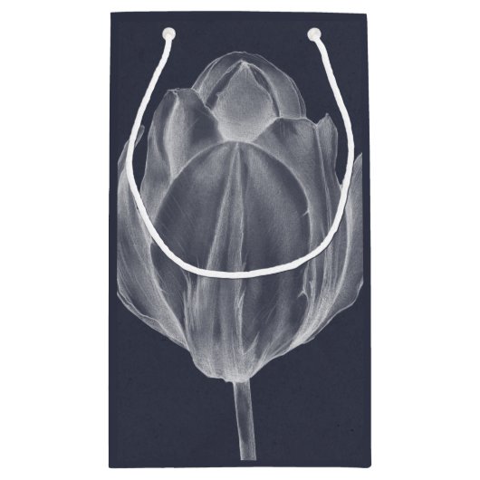 Monochrome Tulip I Klein Cadeauzakje (Achterkant)