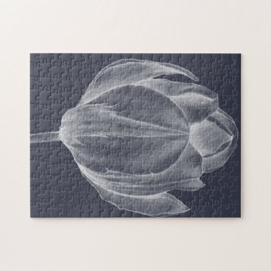 Monochrome Tulip I Legpuzzel (Horizontaal)