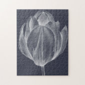 Monochrome Tulip I Legpuzzel (Verticaal)