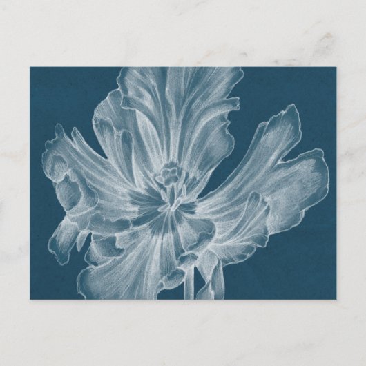 Monochrome Tulip II Briefkaart (Voorkant)