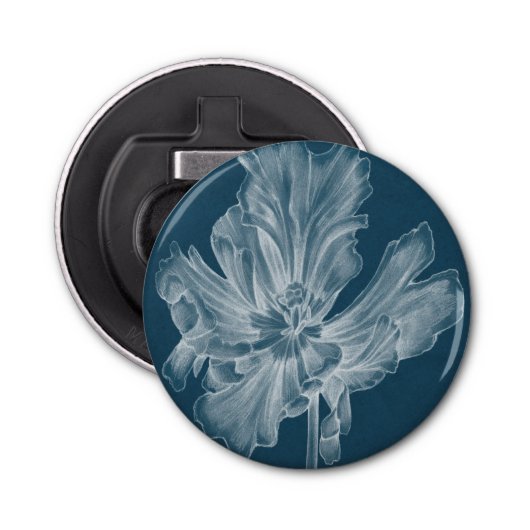Monochrome Tulip II Button Flesopener (Voorkant)