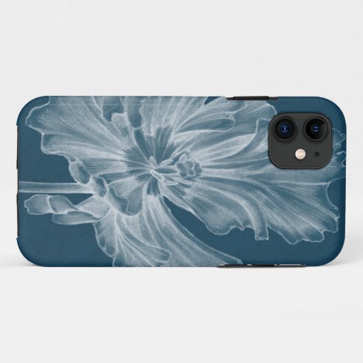 Monochrome Tulip II Case-Mate iPhone Case (Achterkant (horizontaal))