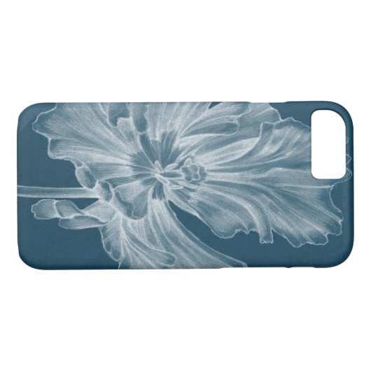 Monochrome Tulip II Case-Mate iPhone Case (Achterkant (Horizontaal))