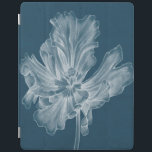 Monochrome Tulip II iPad Cover<br><div class="desc">Floral</div>