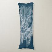 Monochrome Tulip II Lichaamskussen (Voorkant Verticaal)