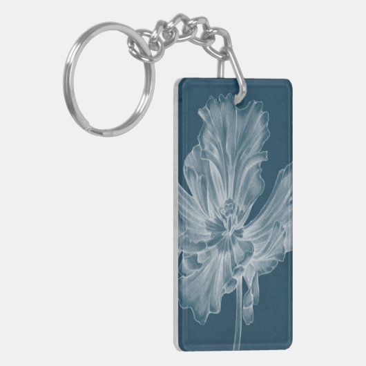 Monochrome Tulip II Sleutelhanger (Voorkant Links)