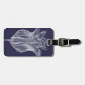 Monochrome Tulip III Bagagelabel (Voorkant horizontaal)