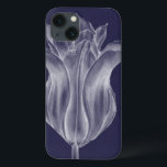 Monochrome Tulip III iPhone 13 Hoesje<br><div class="desc">Floral</div>