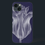 Monochrome Tulip III iPhone 13 Hoesje<br><div class="desc">Floral</div>