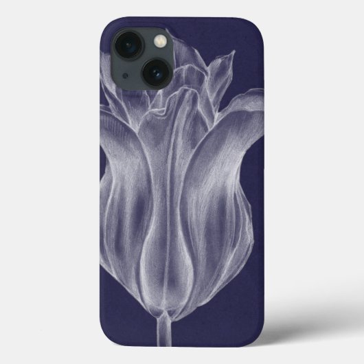 Monochrome Tulip III Case-Mate iPhone Case (Achterkant)