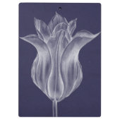 Monochrome Tulip III Klembord (Achterkant)