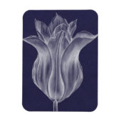 Monochrome Tulip III Magneet (Verticaal)