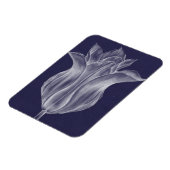 Monochrome Tulip III Magneet (Linkerzijde)