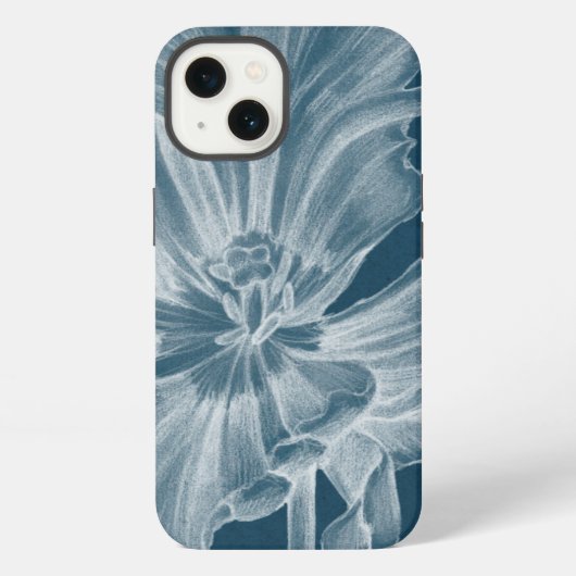 Monochrome Tulp II iPhone Hoesje (Achterkant)