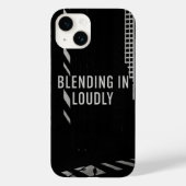 Monochrome Urban Shadow Play iPhone Case Blending (Achterkant)