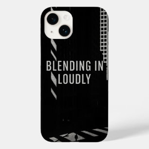 Monochrome Urban Shadow Play iPhone Case Blending