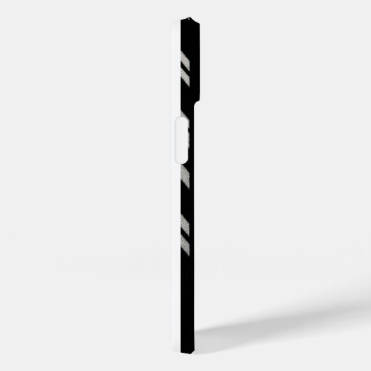 Monochrome Urban Shadow Play iPhone Case Blending (Achterkant / Rechts)