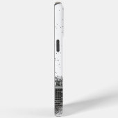 Monochrome Urban Skyline Case-Mate iPhone Case (Achterkant / Rechts)