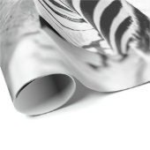 monochrome zebra groep portret, Zuid-Afrikaanse na Cadeaupapier (Rol Hoek)